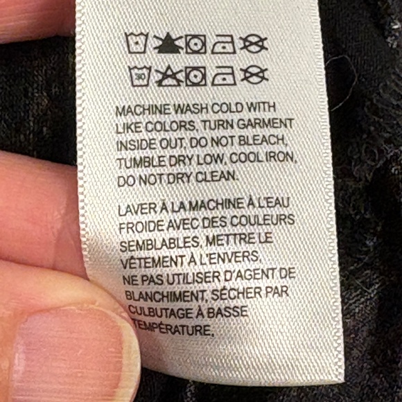 Lucky Brand Women's Boho Peasant 3/4 Sleeve Blouse Top Sz 1X Gypsy Hippie 70's - Picture 6 of 11